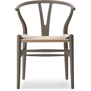 Carl Hansen - CH24 Soft Wishbone Chair Ilse Crawford, soft slate / tressage naturel