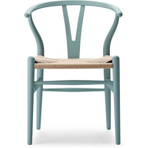 Carl Hansen - CH24 Soft Wishbone Chair Ilse Crawford, soft pewter / tressage naturel