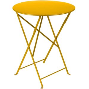 Fermob - Bistro Table pliante Ø 60 cm, miel