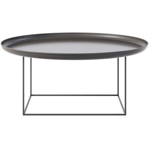 NORR 11 NORR11 - Duke Table basse, H 39 x Ø 90 cm, earth black - Publicité