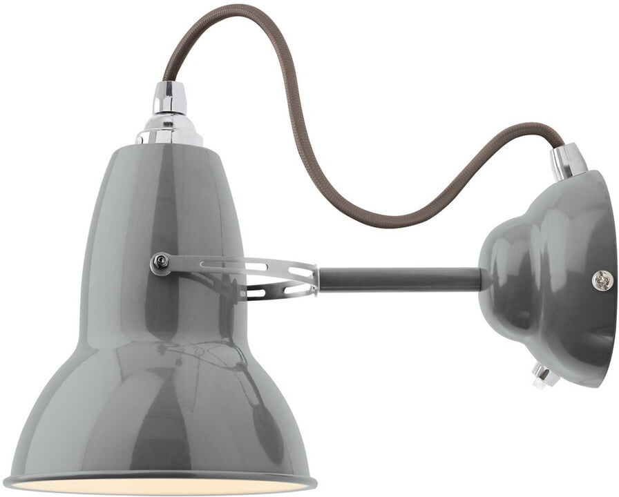 Anglepoise - Original 1227 Applique murale, câble gris, Dove Grey