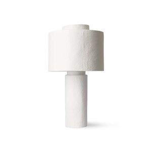 HKliving - Gesso Lampe de table H 51 x Ø 28,5 cm, blanc mat