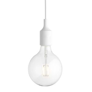 Muuto - Socket E27 Suspension LED, blanc - Publicité