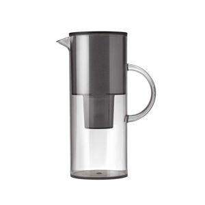 Stelton - Carafe filtrante a eau 2 l, fumee