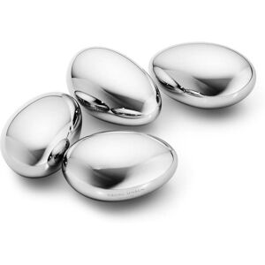 Georg jensen - Jeu de 4 sky glacons en acier inoxydable