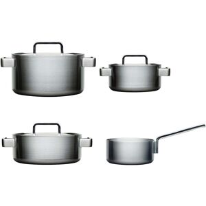 Iittala - Tools Set de 4 pièces : casserole 2l + faitout 2, 3, 4 l