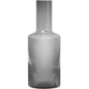 ferm LIVING - Ripple Carafe, smoked grey