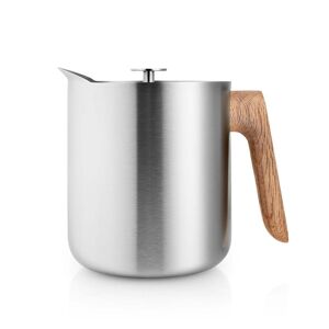 Eva Solo - Théière Nordic Kitchen Stamp 1 l, acier inoxydable / chêne