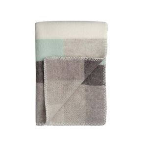 Roros Tweed Røros Tweed - Mikkel Couverture en laine, 135 x 200 cm, gris
