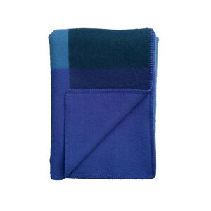 Roros Tweed - Syndin Couverture en laine, 135 x 200 cm, bleu \