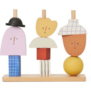 ferm LIVING - Character Stacking Blocks Pièces de jeu, multi