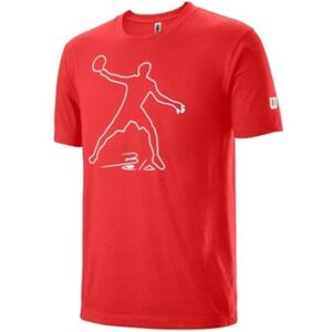 Wilson Bela Tech Tee II Junior Fiesta Red, 152