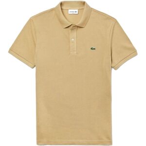 Lacoste Men's Slim Fit Polo Beige, M