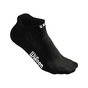 Wilson No Show Sock 3-pack Black