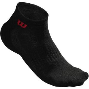 Wilson Quarter Sock 3-pack Black