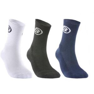 Bullpadel Socks 3-pack Black/White/Navy, M