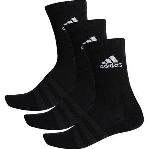 Adidas Cushioned Crew Socks 3-pack Black, 43-45