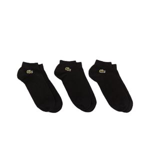 Lacoste 3-Pack Sport Socks Low-Cut Black, 43-46 - Publicité
