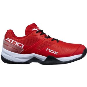 Nox Padel Shoes AT10 Red/Black, 41