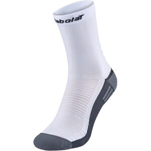 Babolat Mid-Calf Padel Socks White/Black, 47-50