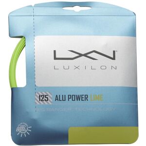 Luxilon Big Banger Alu Power Set Lime Green, 1.25