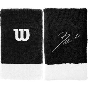 Wilson Bela Extra Wide Wristband Black/White