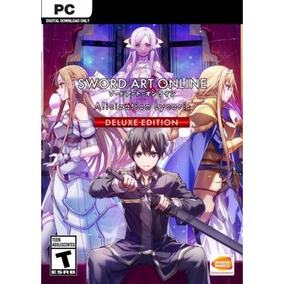 SWORD ART ONLINE Alicization Lycoris Deluxe PC - Publicité SWORD ART ONLINE Alicization Lycoris Deluxe PC - Publicité