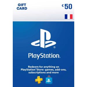 Carte PlayStation Network (PSN) - 50 EUR (France)
