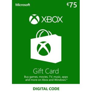 Carte cadeau Microsoft - €75 EUR Xbox One/360