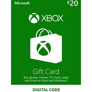 Carte cadeau Microsoft - €20 EUR Xbox One/360