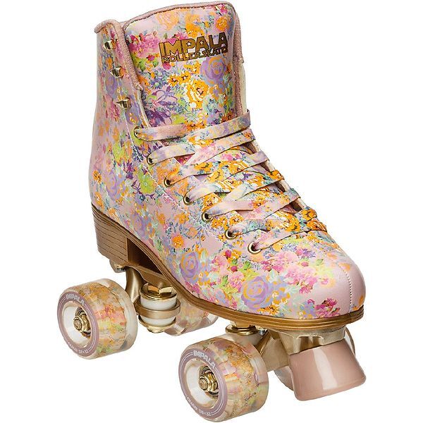 Impala Patins à Roulettes - Quad Skate - Cynthia Rowley Floral - 41 - Impala Roller Skates Multicolore/Violet female