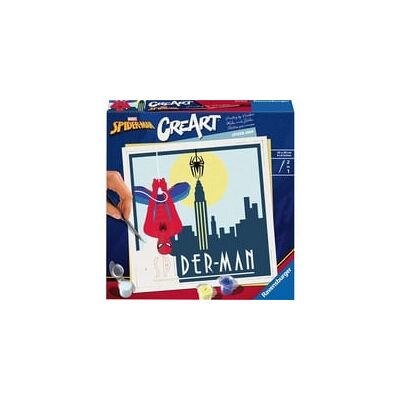 Ravensburger CreArt - Spider-Man, Peinture - Publicité Ravensburger CreArt - Spider-Man, Peinture - Publicité