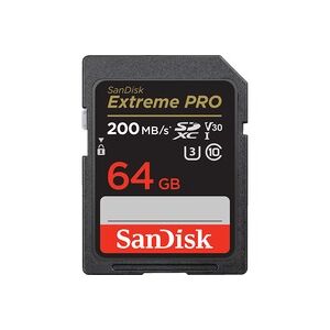 Sandisk Extreme PRO 64 Go SDXC Classe 10, Carte mémoire - Publicité