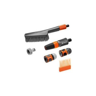 Gardena Kit de nettoyage Cleansystem avec brosse S soft, savonnettes et connecteurs, Brosses de lavage - Publicité Gardena Kit de nettoyage Cleansystem avec brosse S soft, savonnettes et connecteurs, Brosses de lavage - Publicité