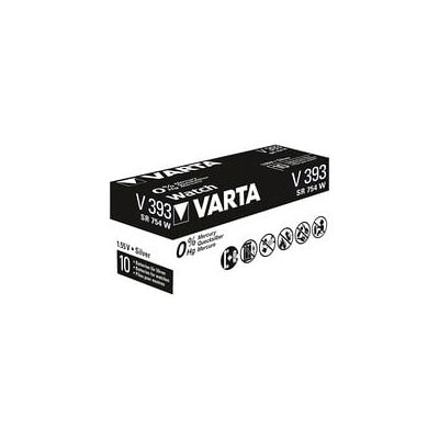 Varta SR48 W/V393 1BL Batterie à usage unique Argent-Oxide (S) - Publicité Varta SR48 W/V393 1BL Batterie à usage unique Argent-Oxide (S) - Publicité