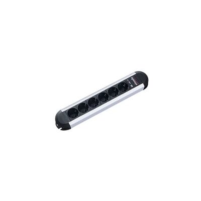 Bachmann PRIMO 6AC outlet(s) 1.75m Noir, Argent multiprise - Publicité Bachmann PRIMO 6AC outlet(s) 1.75m Noir, Argent multiprise - Publicité