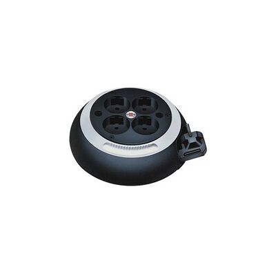Brennenstuhl Comfort Line CL-S Noir, Blanc 4 sortie(s) CA 3 m, Tambour à câble - Publicité Brennenstuhl Comfort Line CL-S Noir, Blanc 4 sortie(s) CA 3 m, Tambour à câble - Publicité