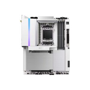 Nzxt N9 X870E White carte mère socket AM5 - Publicité Nzxt N9 X870E White carte mère socket AM5 - Publicité