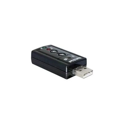 Delock USB Sound Adaptateur 7.1, Carte son - Publicité Delock USB Sound Adaptateur 7.1, Carte son - Publicité