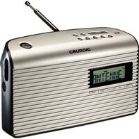 Grundig Music BP 7000 DAB+ Portable Analogique et numérique Noir, Perle, Radio-réveil