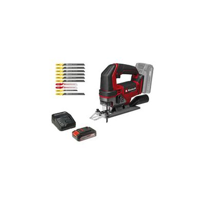 Einhell Scie sauteuse sans fil Power X-Change TE-JS 18/100 Li, 18 Volts - Publicité Einhell Scie sauteuse sans fil Power X-Change TE-JS 18/100 Li, 18 Volts - Publicité