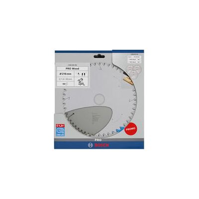 Bosch PRO Wood Lame de scie circulaire 216 mm - Publicité Bosch PRO Wood Lame de scie circulaire 216 mm - Publicité