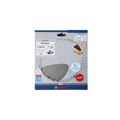 Bosch PRO Wood Lame de scie circulaire sans fil 165 mm - Publicité Bosch PRO Wood Lame de scie circulaire sans fil 165 mm - Publicité