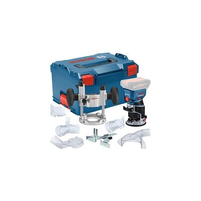 Bosch Défonceuse sans fil GKF 18V-8 Professional solo + unité d''immersion, Fraiseuse - Publicité Bosch Défonceuse sans fil GKF 18V-8 Professional solo + unité d''immersion, Fraiseuse - Publicité