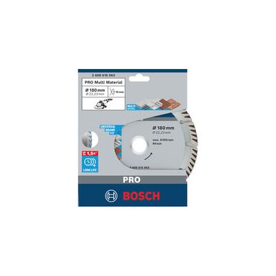 Bosch Disques à tronçonner diamantés Standard for Universal, Disque de coupe - Publicité Bosch Disques à tronçonner diamantés Standard for Universal, Disque de coupe - Publicité