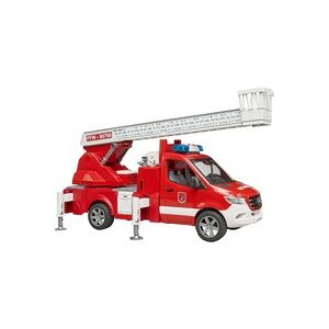 Bruder Camion de pompiers MB Sprinter avec lumière et son, Modèle réduit de voiture - Publicité