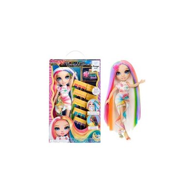 MGA Entertainment Rainbow High Hair Chalk & Style Doll- Amaya (Rainbow), Poupée - Publicité MGA Entertainment Rainbow High Hair Chalk & Style Doll- Amaya (Rainbow), Poupée - Publicité