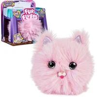 Spin Master Fur Fluffs FURFLUFFS - CHATON - ANIMAL COMPAGNON INTERACTIF - Transforme Ta Boule De Poils En Adorable Chaton Rose - 100 Sons et Réactions - Peluche Toute Douce - Jouet Enfant 5 Ans et +