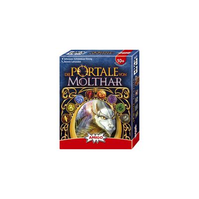 Amigo Les Portails de Molthar, Jeu de cartes - Publicité Amigo Les Portails de Molthar, Jeu de cartes - Publicité