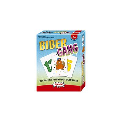 Amigo Bande de Castors, Jeu de cartes - Publicité Amigo Bande de Castors, Jeu de cartes - Publicité